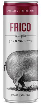 Scarpetta Frico Lambrusco 250ml Can