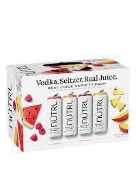 Nutrl Vodka Seltzer Variety 8-pack cans