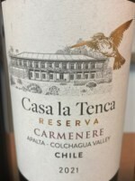 Casa la Tenca Carmenere Reserva 2021