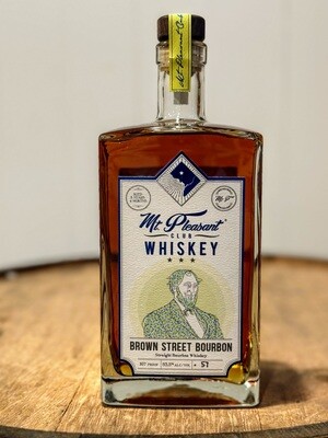 Mt. Pleasant Club Whiskey Brown Street Bourbon