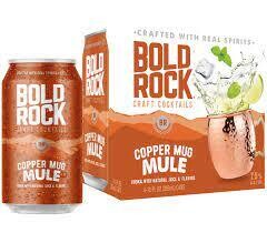 Bold Rock Copper Mug Mule  4-pack