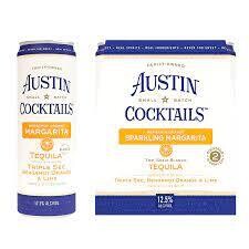Austin Cocktails Sparkling Margarita 250ml cans- 4 pack