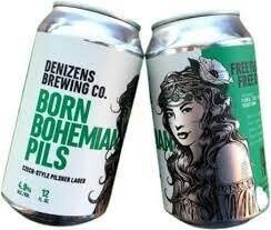 Denizens Brewing Co. Born Bohemian Pils  6-pack