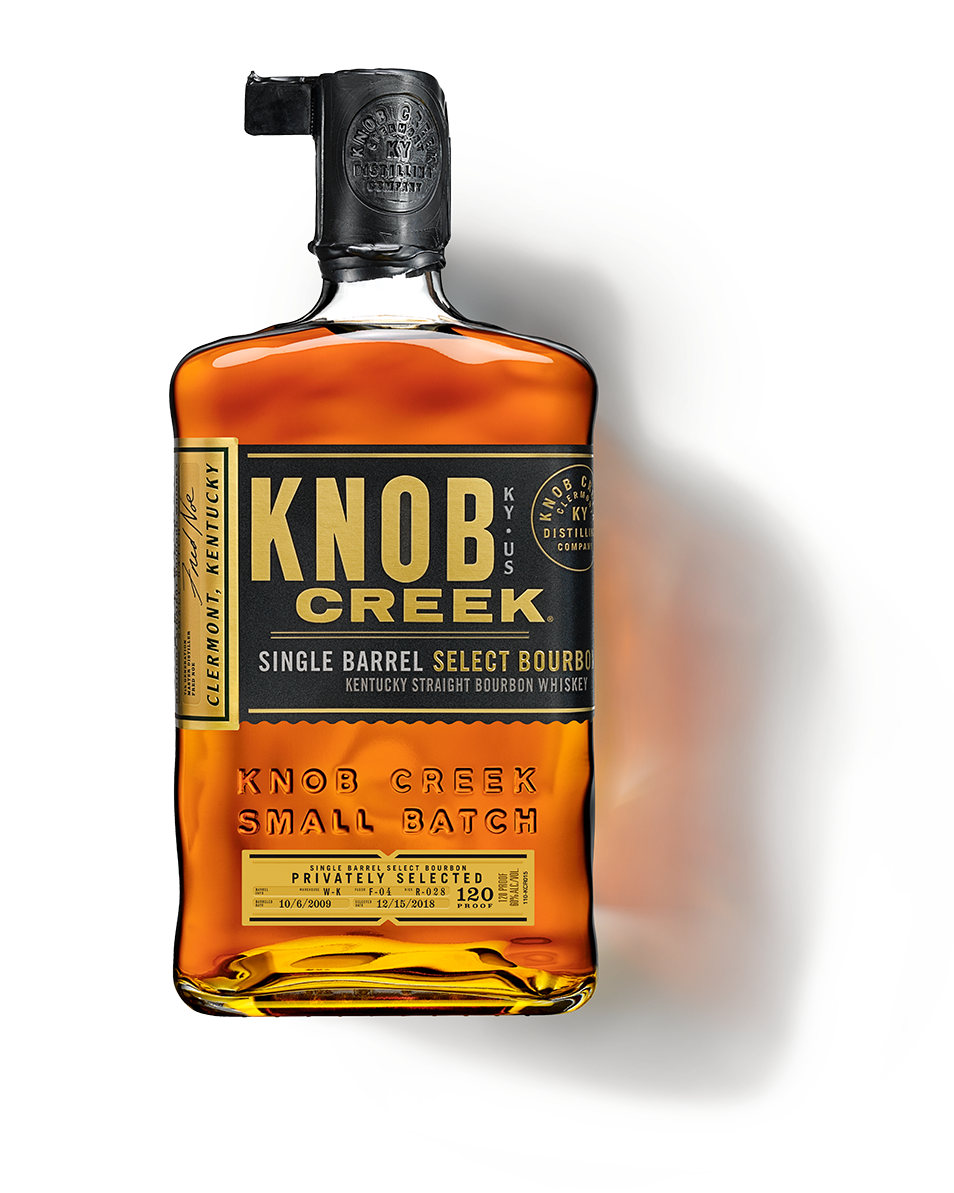 Knob Creek Single Barrel Select Bourbon "Easy like Sunday morning in Rock Creek"- 750ml