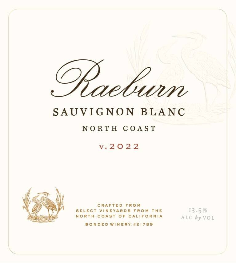 Raeburn Sauvignon Blanc North Coast 2022