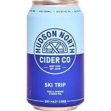 Hudson North Cider Co Ski Trip Dry Hazy Cider 6-pack cans