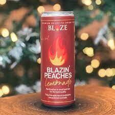 Blaze Blazin' Peaches Lemonade ready to drink cocktail 4-pack