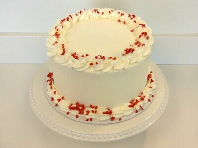 Red Velvet Buttercream Cake