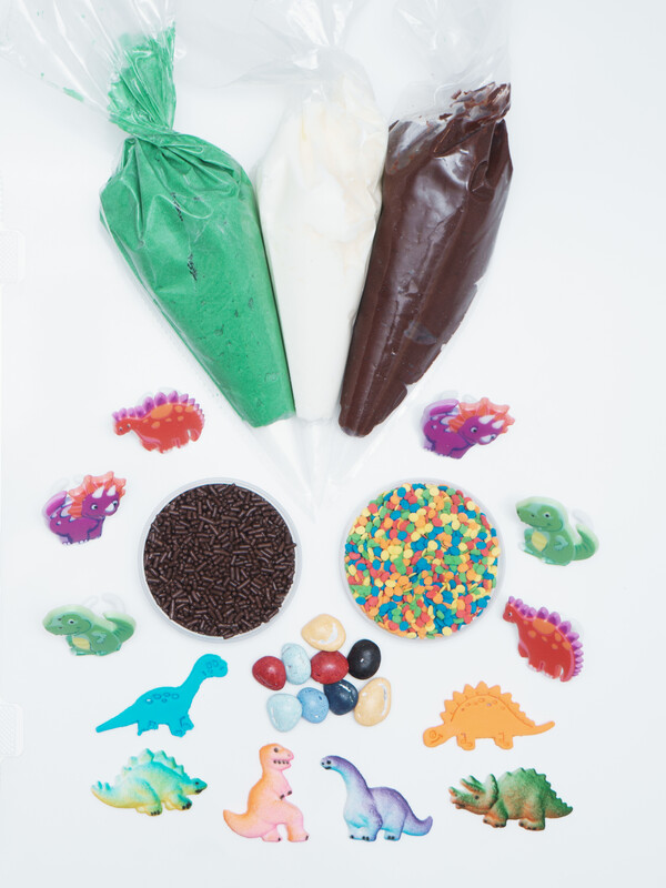 Dinosaur DIY Cupcake Decorating Kit