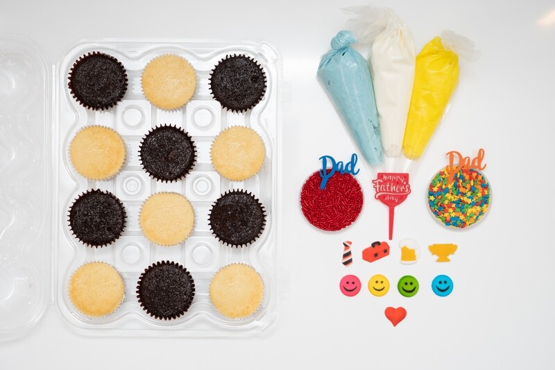 Father's Day DIY Cupcake Decorating Kit