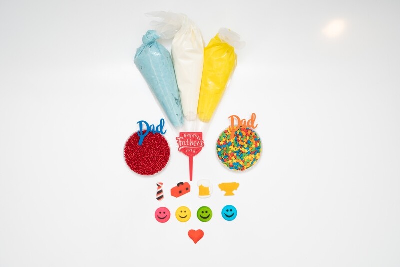 Father's Day DIY Cupcake Decorating Kit