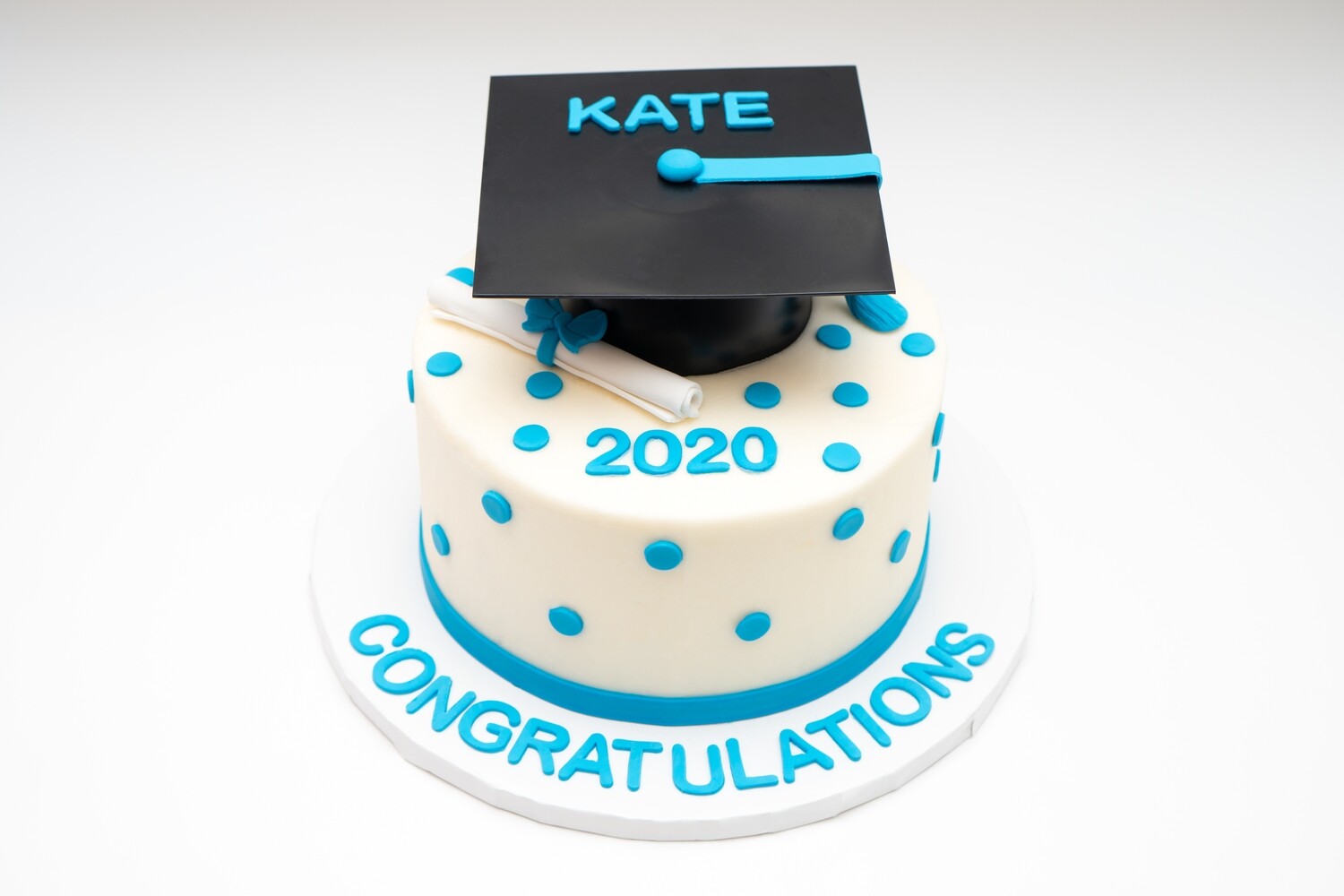 Graduation Dot Cake