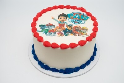 Paw Patrol Image Cake