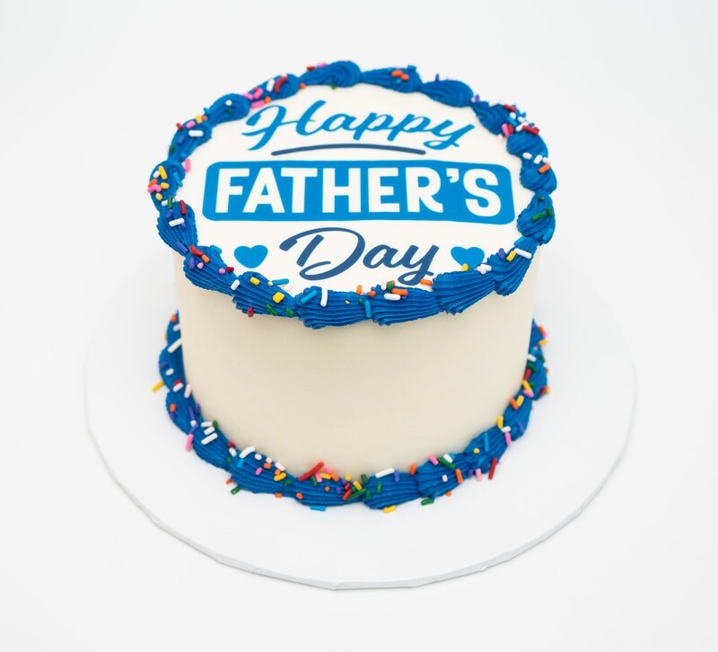 Happy Father's Day Image Cake