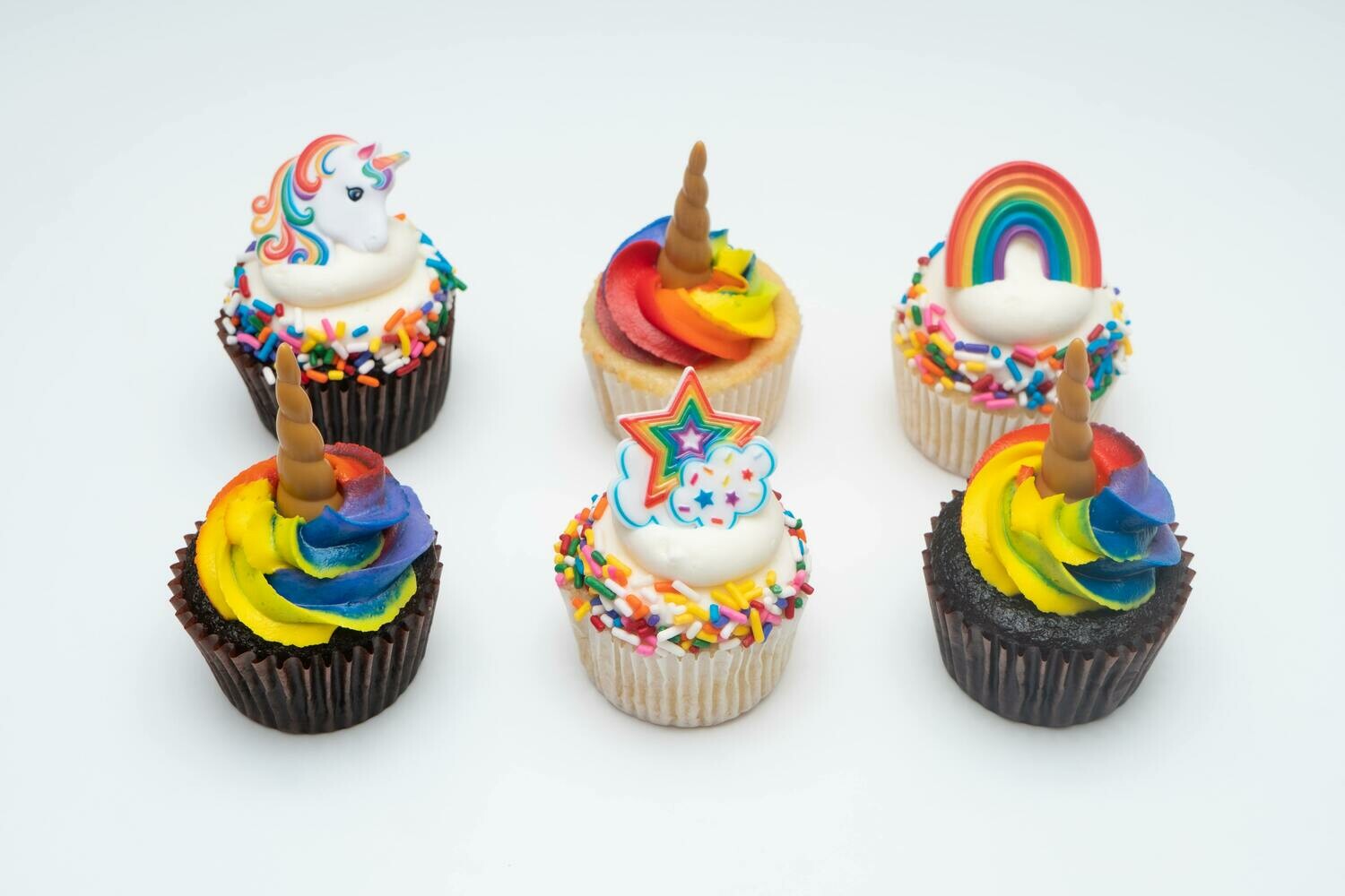 Unicorn Theme Cupcakes