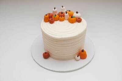 Pumpkin Patch Horizontal Ridged Cake