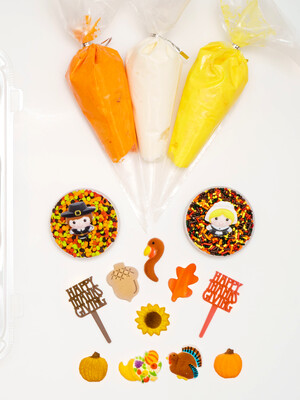 Thanksgiving DIY Cupcake Decorating Kit