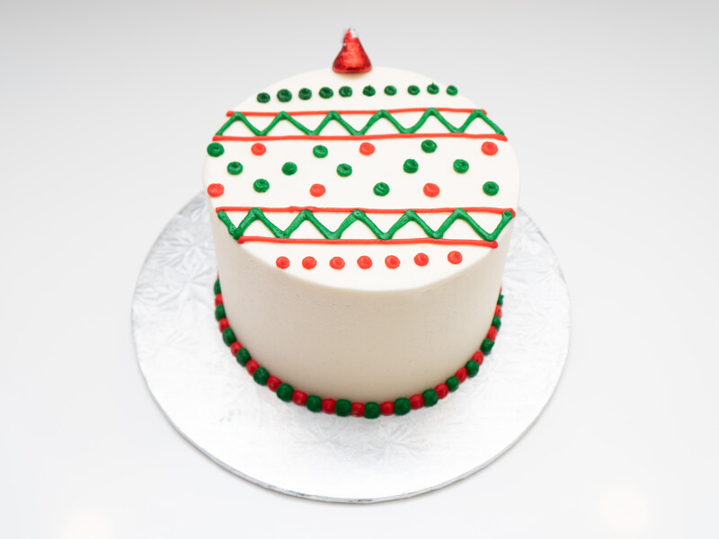 Ornament Decorated Cake