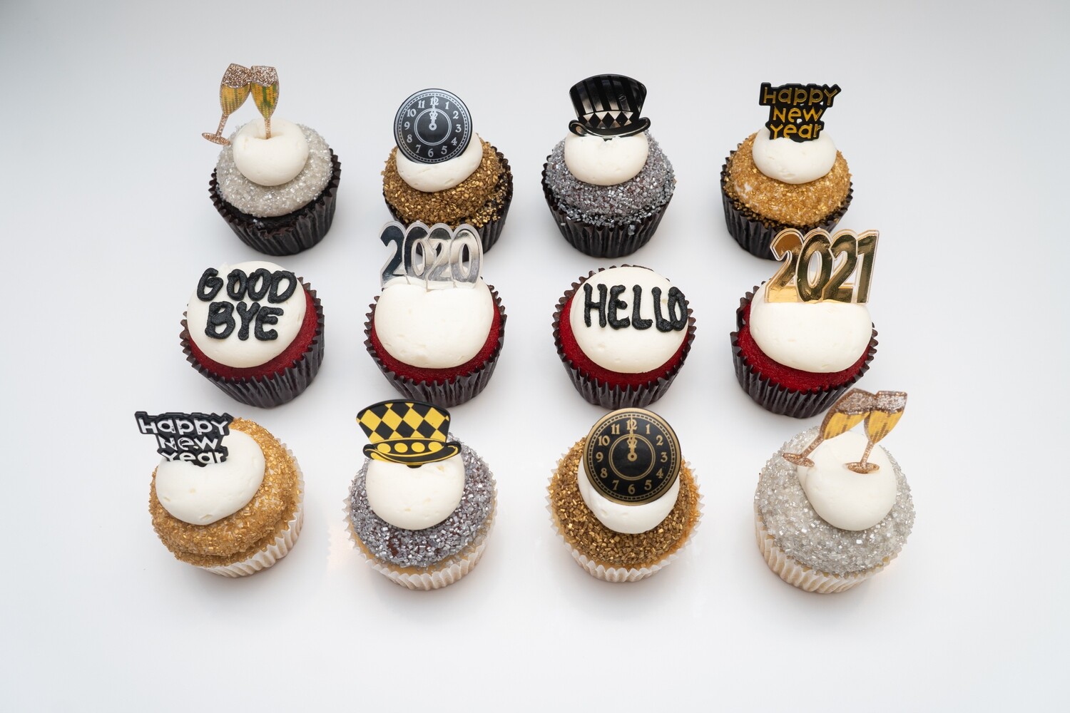 Cupcakes de fin de año