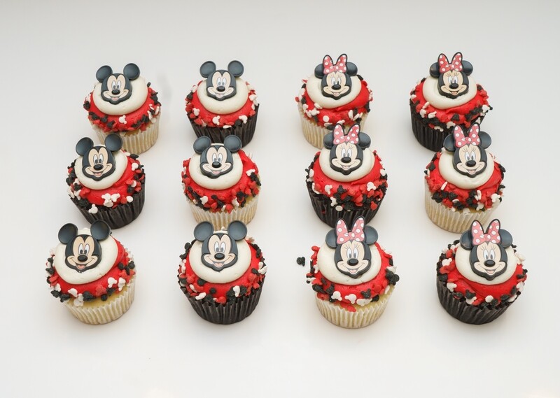 Mickey & Minnie Cupcakes