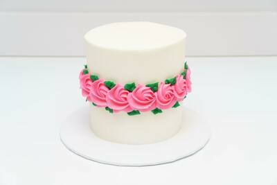 Ring of Rosettes 3 Layer Cake