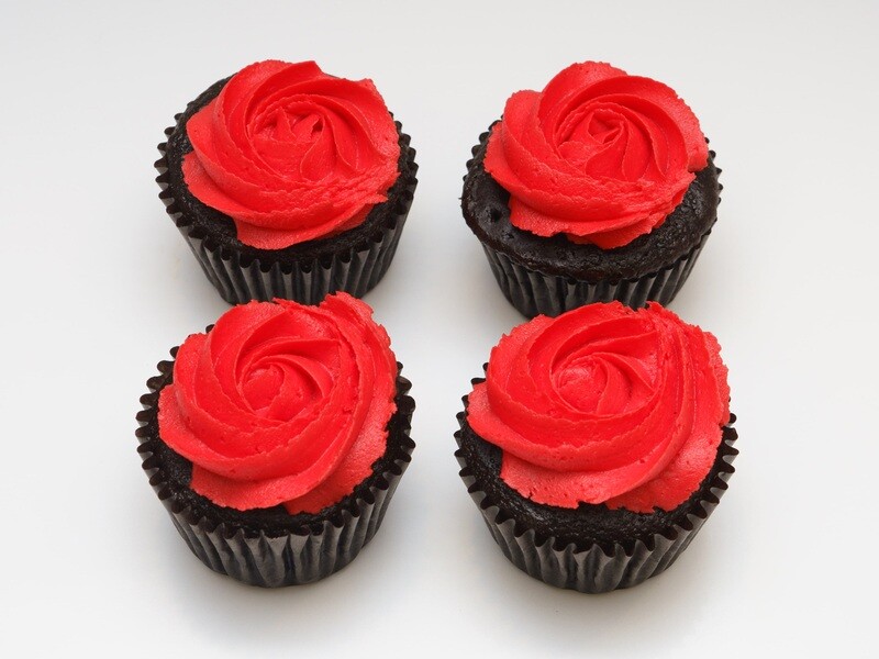 Rosette 4 Pack Cupcakes