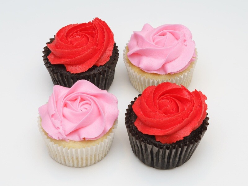 Rosette 4 Pack Cupcakes