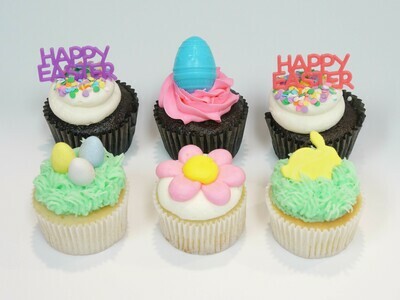 Easter Half Dozen Cupcakes
