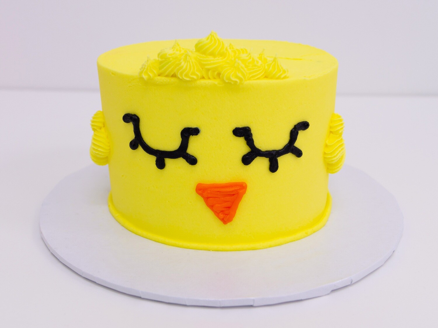 Chick Face Cake