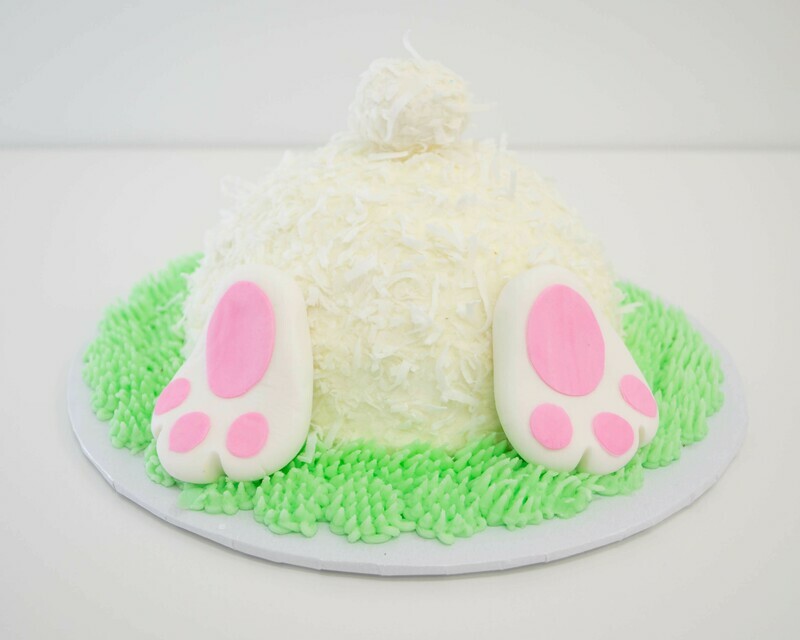 Easter Bunny Tail Cake