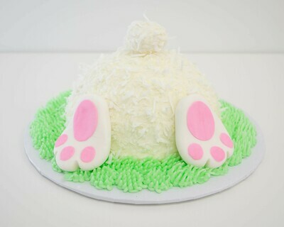 Easter Bunny Tail Cake