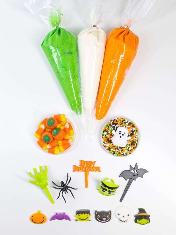Halloween DIY Cupcake Decorating Kit