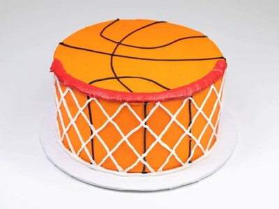 Basketball in Net Cake