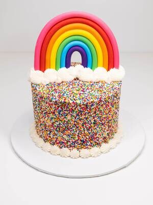 Over The Rainbow Cake