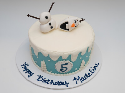 Olaf Lost His Head Cake