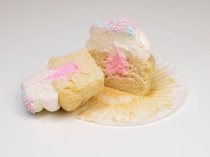 Gender Reveal Cupcakes
