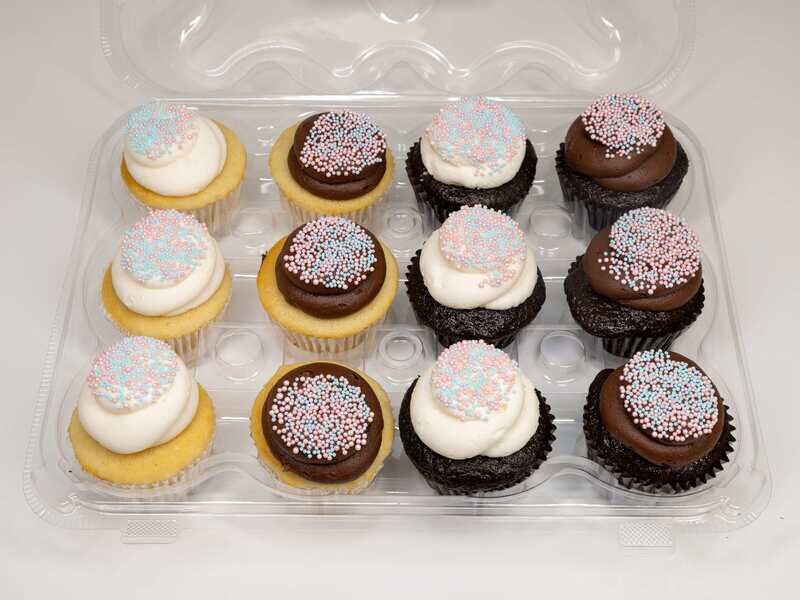 Gender Reveal Cupcakes