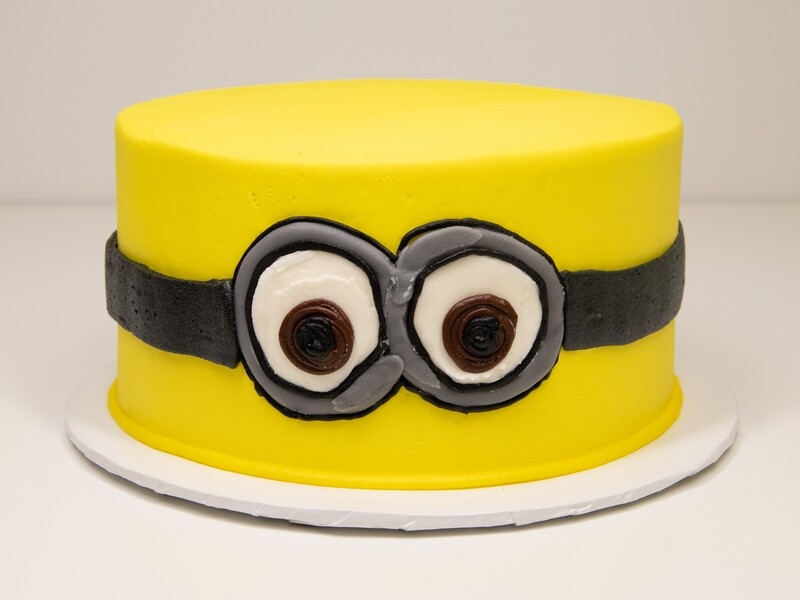 Despicable Me Face Cake