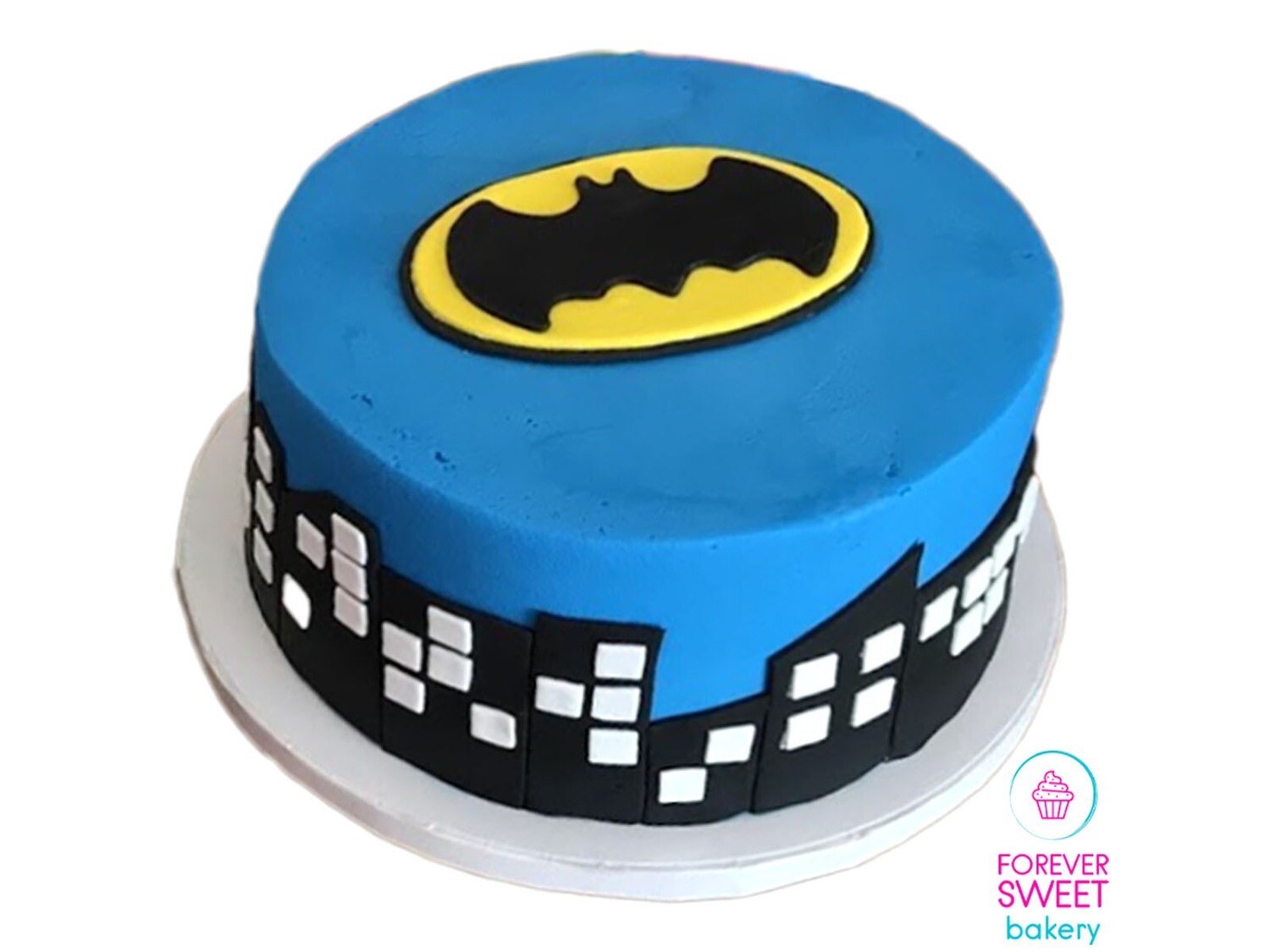 Batman in the City Cake
