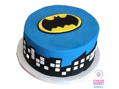 Batman in the City Cake