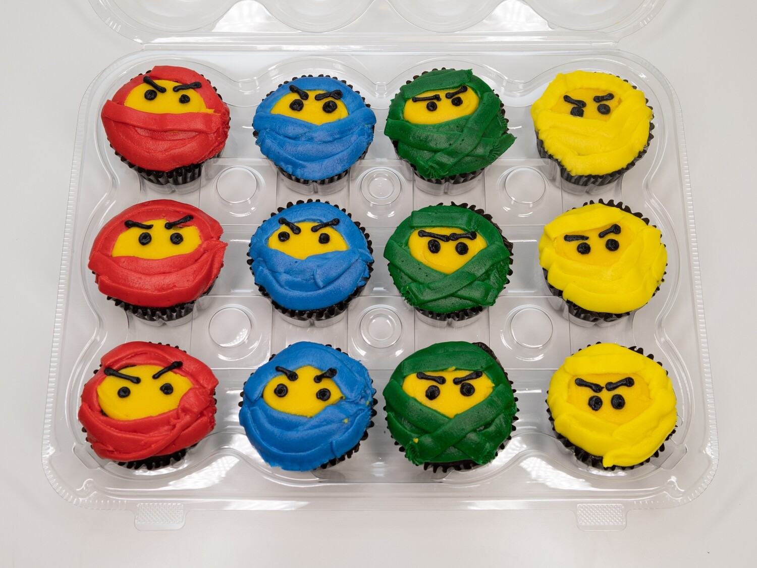Ninjago Dozen Cupcakes