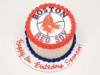 Boston Red Sox Image Cake