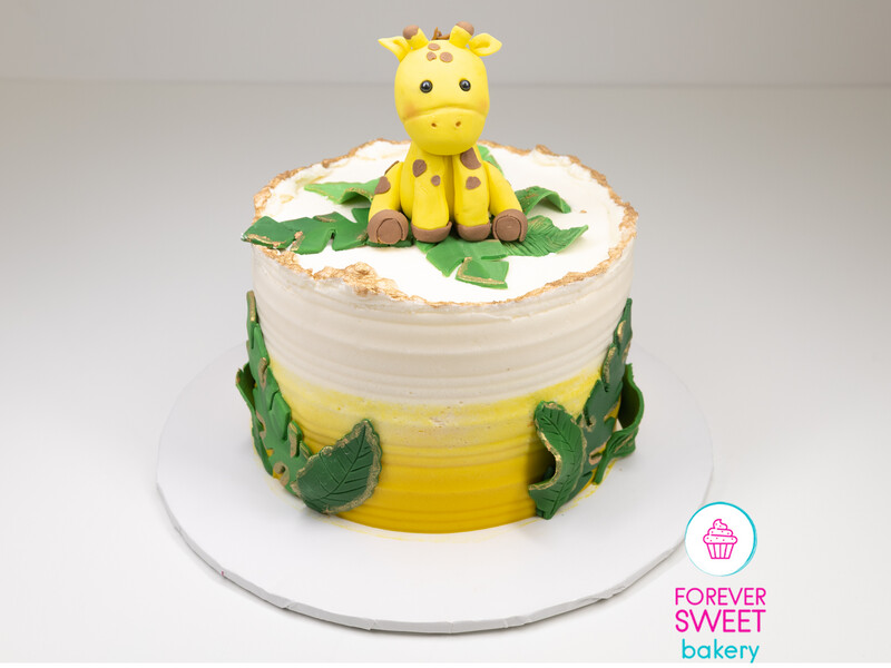Giraffe Ombre Cake