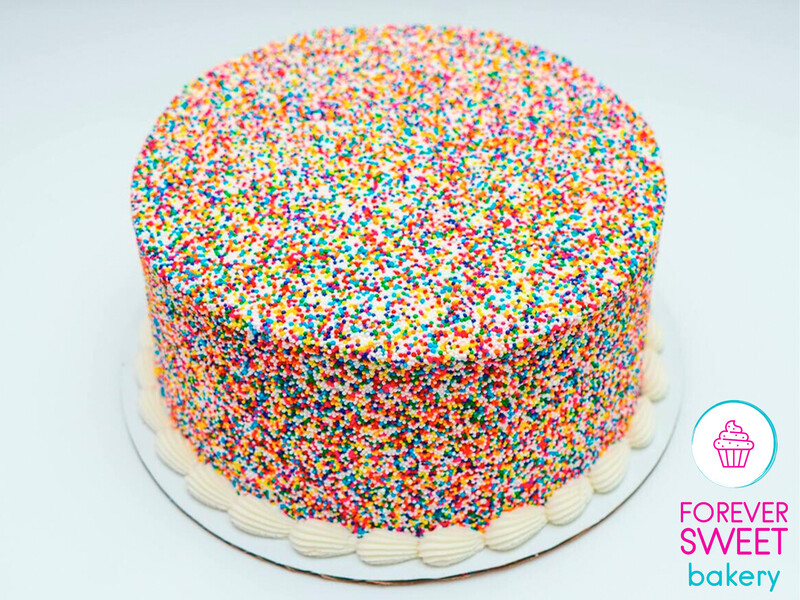 Rainbow Sprinkles Cake