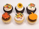 Autumn Half Dozen Cupcakes