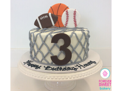 3 Sport Net Cake