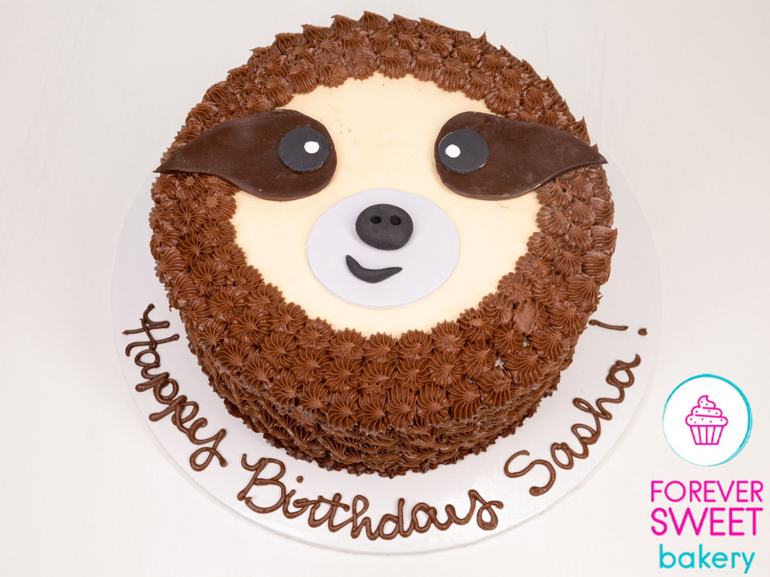 Sloth Face Cake