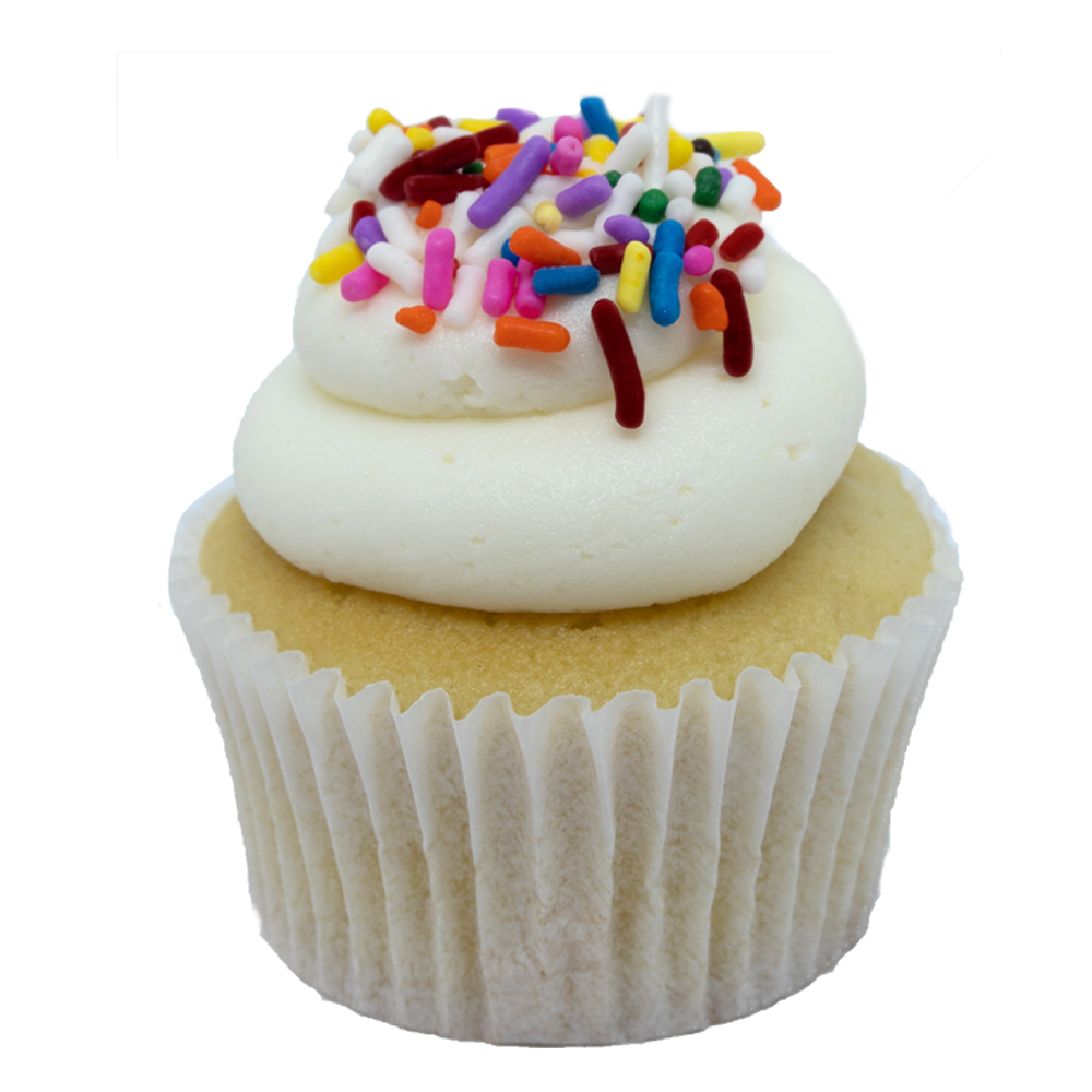 Vanilla Celebration Cupcake