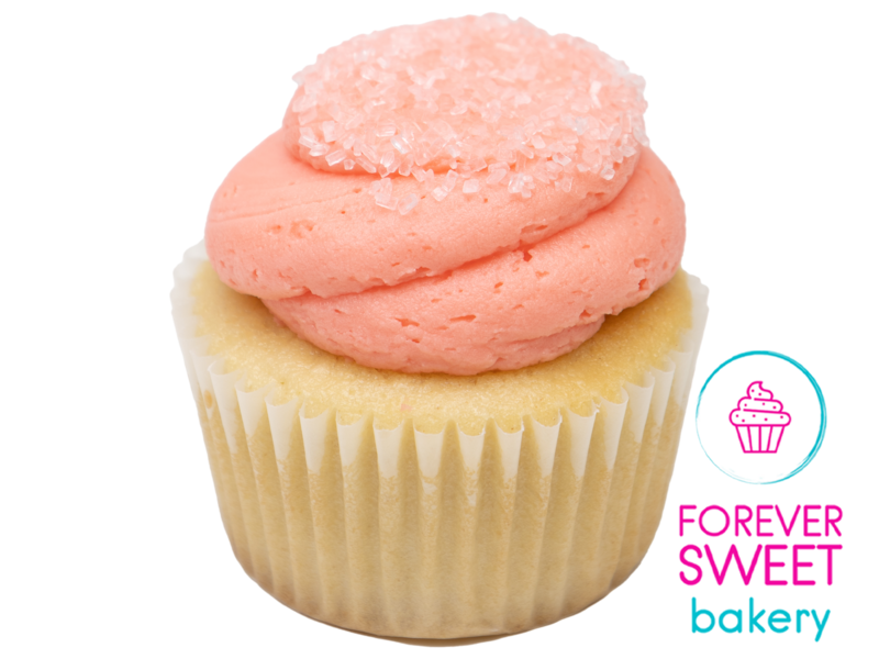 Vanilla Raspberry Cupcake