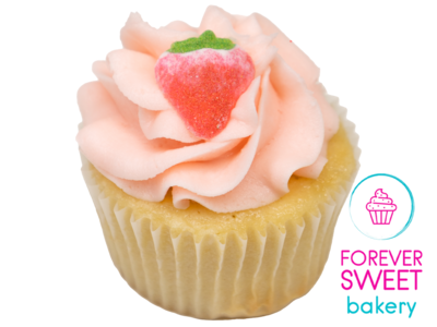 Vanilla Strawberry Cupcake